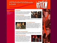 event-improtheater.de Webseite Vorschau