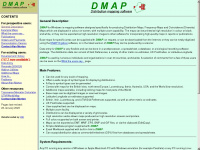 dmap.co.uk Webseite Vorschau