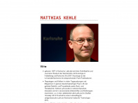 matthias-kehle.de Webseite Vorschau