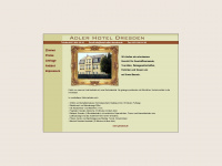hotel-adler-dresden.com Webseite Vorschau
