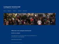 laubegaster-gemeinschaft.de Webseite Vorschau
