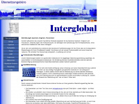 inter-global.de Webseite Vorschau