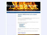 brandschutz-tiedemann.de Webseite Vorschau