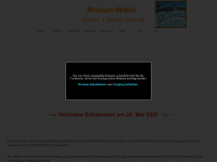 braun-wein.de Webseite Vorschau
