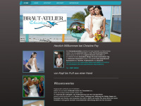 brautatelier-christine.de Webseite Vorschau