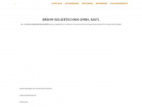 brehm-isoliertechnik.de Webseite Vorschau