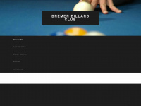 bremer-billard-club.de Webseite Vorschau