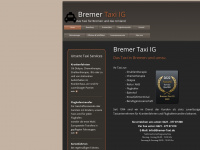 bremer-taxi.de Webseite Vorschau