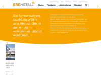 bremetall.at Webseite Vorschau