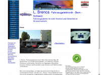 brenca.ch Webseite Vorschau