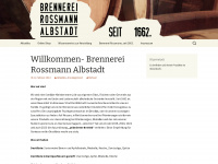 brennereirossmann.de Webseite Vorschau