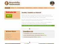 brennholz-helmstedt.de Webseite Vorschau