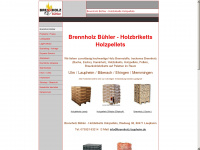 brennholz-laupheim.de Webseite Vorschau