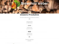 brennholz-weber.de Webseite Vorschau