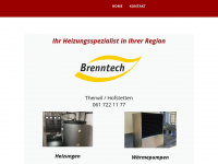 brenntech.ch Webseite Vorschau