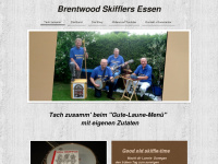 brentwood-skifflers.de Webseite Vorschau