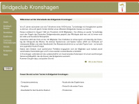 bridgeclub-kronshagen.de Webseite Vorschau