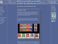 briefmarken-leitfaden.de Webseite Vorschau