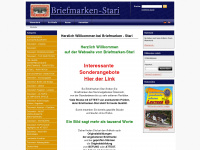 briefmarken-stari.at Webseite Vorschau