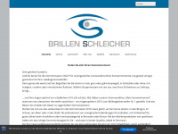 brillen-schleicher.de Webseite Vorschau