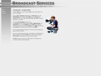 broadcast-services.de Webseite Vorschau