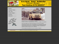 brocken-taxi.de Webseite Vorschau