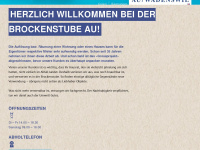 brockenstube.ch Webseite Vorschau