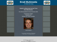 brodi-multimedia.ch Webseite Vorschau