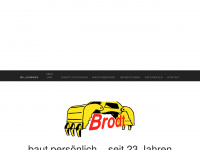 brodt-bau.ch Webseite Vorschau
