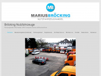 broecking-lkw.de Webseite Vorschau