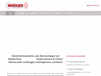 broeker-sicherheitssysteme.de Webseite Vorschau