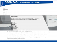 brombach-steuerberatung.de Webseite Vorschau