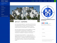brot-aspern.at Webseite Vorschau