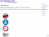 brotec.ch Webseite Vorschau