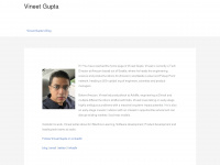 vineetgupta.com Webseite Vorschau