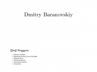 baranovskiy.com Webseite Vorschau