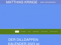 matthias-kringe.com Webseite Vorschau
