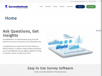surveymethods.com Webseite Vorschau