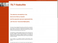 tilt-vaskulitis.de Webseite Vorschau