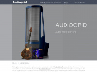 audiogrid.com Webseite Vorschau