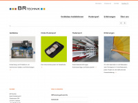 brtechnik.ch Webseite Vorschau