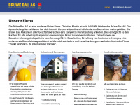 bruewe.ch Webseite Vorschau