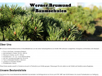 brumund-baumschulen.de Webseite Vorschau