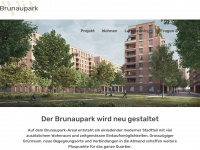 brunaupark.ch Webseite Vorschau
