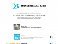 brunnerhandel.ch Webseite Vorschau