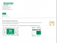 brunneronline.ch Webseite Vorschau