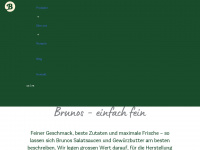 brunos.ch Webseite Vorschau