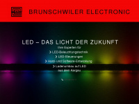 brunschwiler-electronic.ch Webseite Vorschau