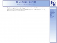 bs-cs.de Webseite Vorschau