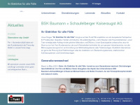 bsk-ag.ch Webseite Vorschau